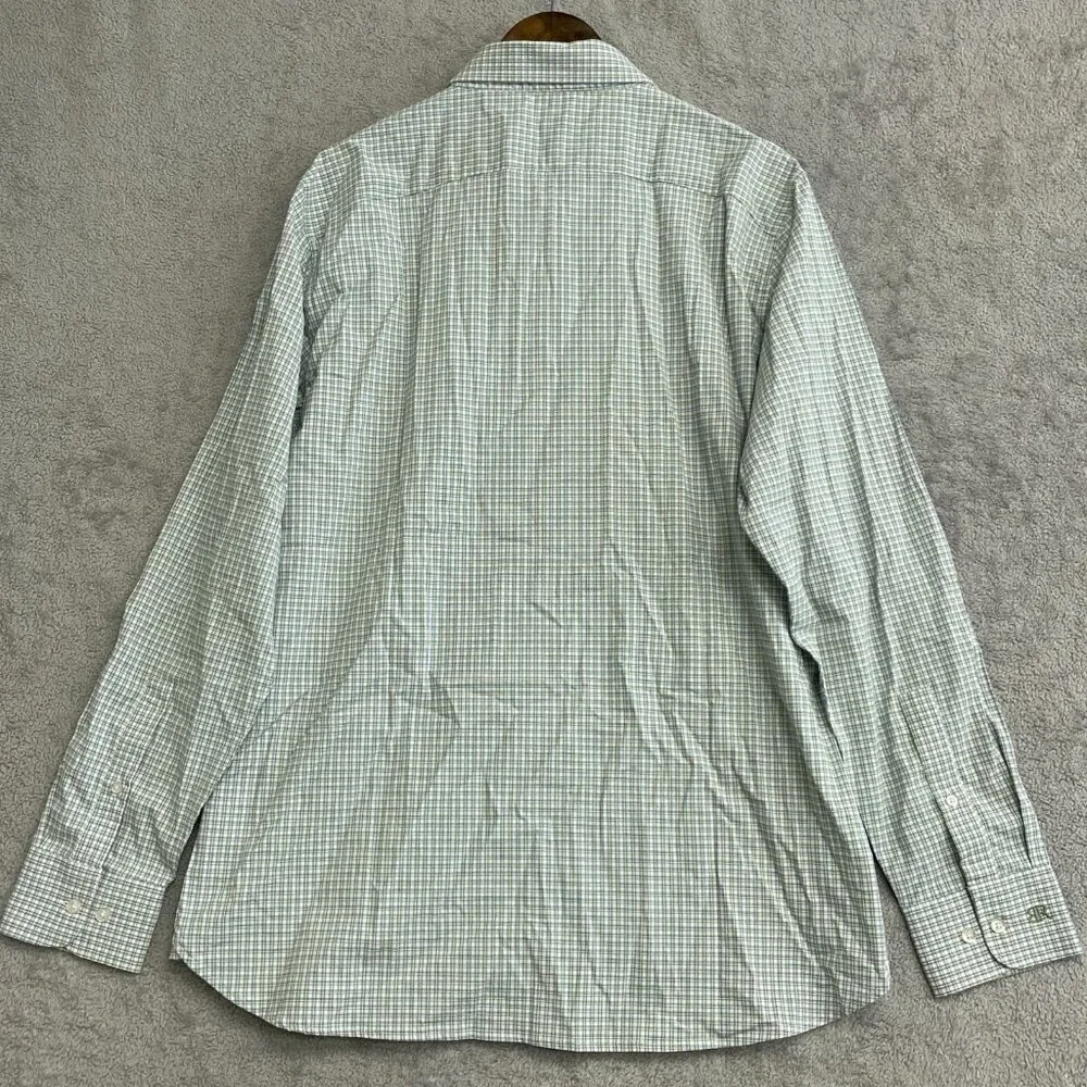 NWOT Banana Republic Men's XL Slim Fit Long Sleeve Button down Shirt Plaid